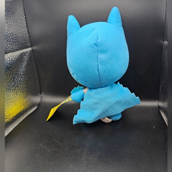 DC Comics Caricature 11" Blue/Gray Batman Doll Big Head Plush Toy Factory NWT - Picture 3 of 6